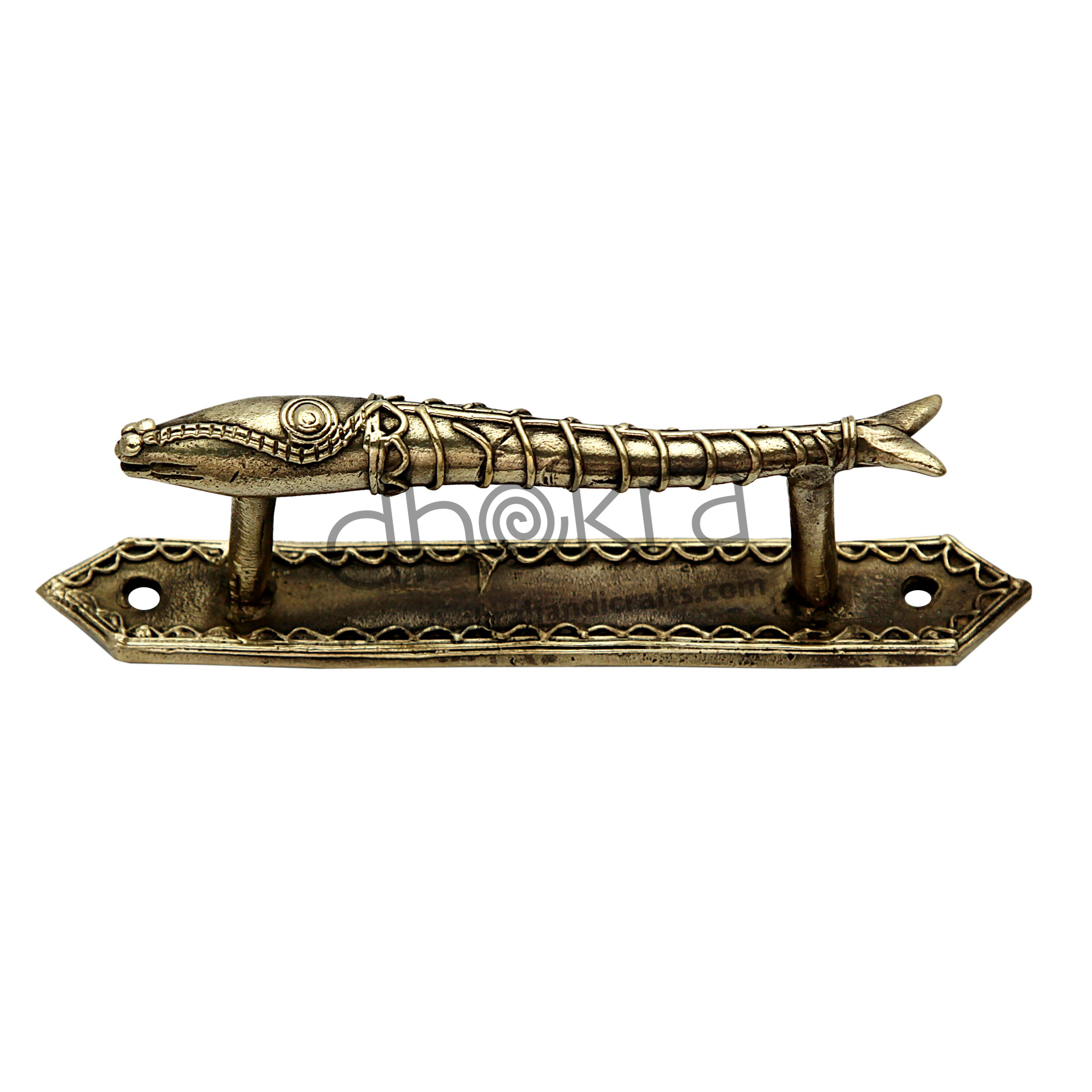 Fish Shaped Dhokra Door Handle | Dhokra Home Decor | Dhokra