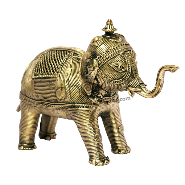 Dhokra Elephant Small | Dhokra Home Decor | Dhokra