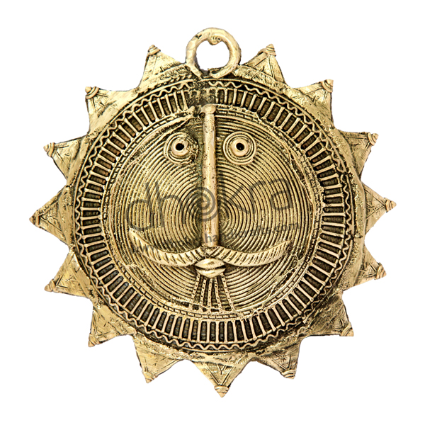 Dhokra Mask sun | Dhokra Home Decor Product | Dhokra