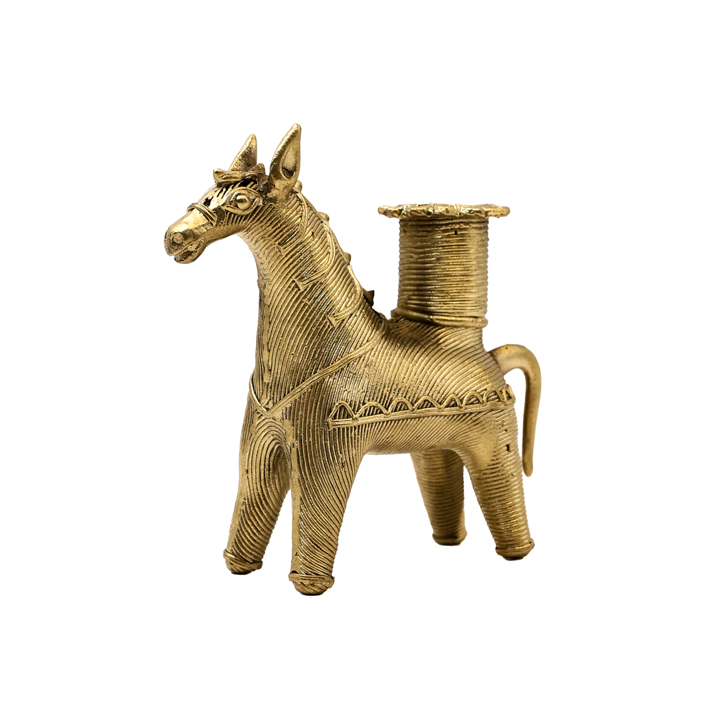HORSE CANDLE HOLDER