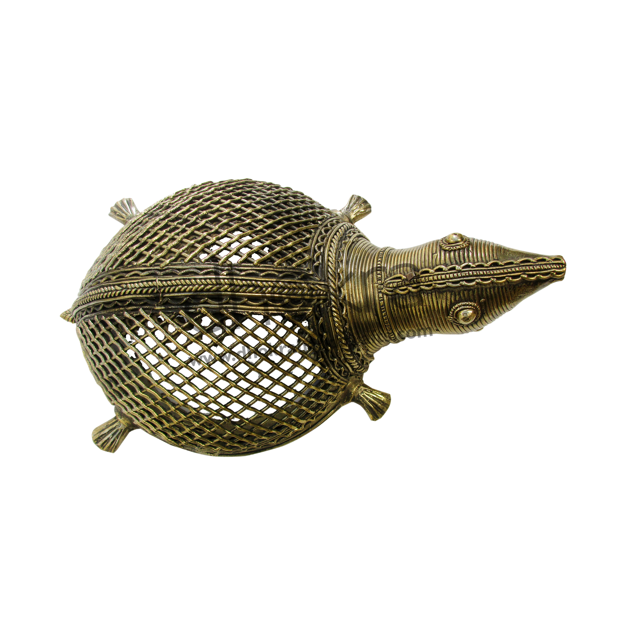 Dhokra Turtle in Jaali Work | home decor products | Dhokra