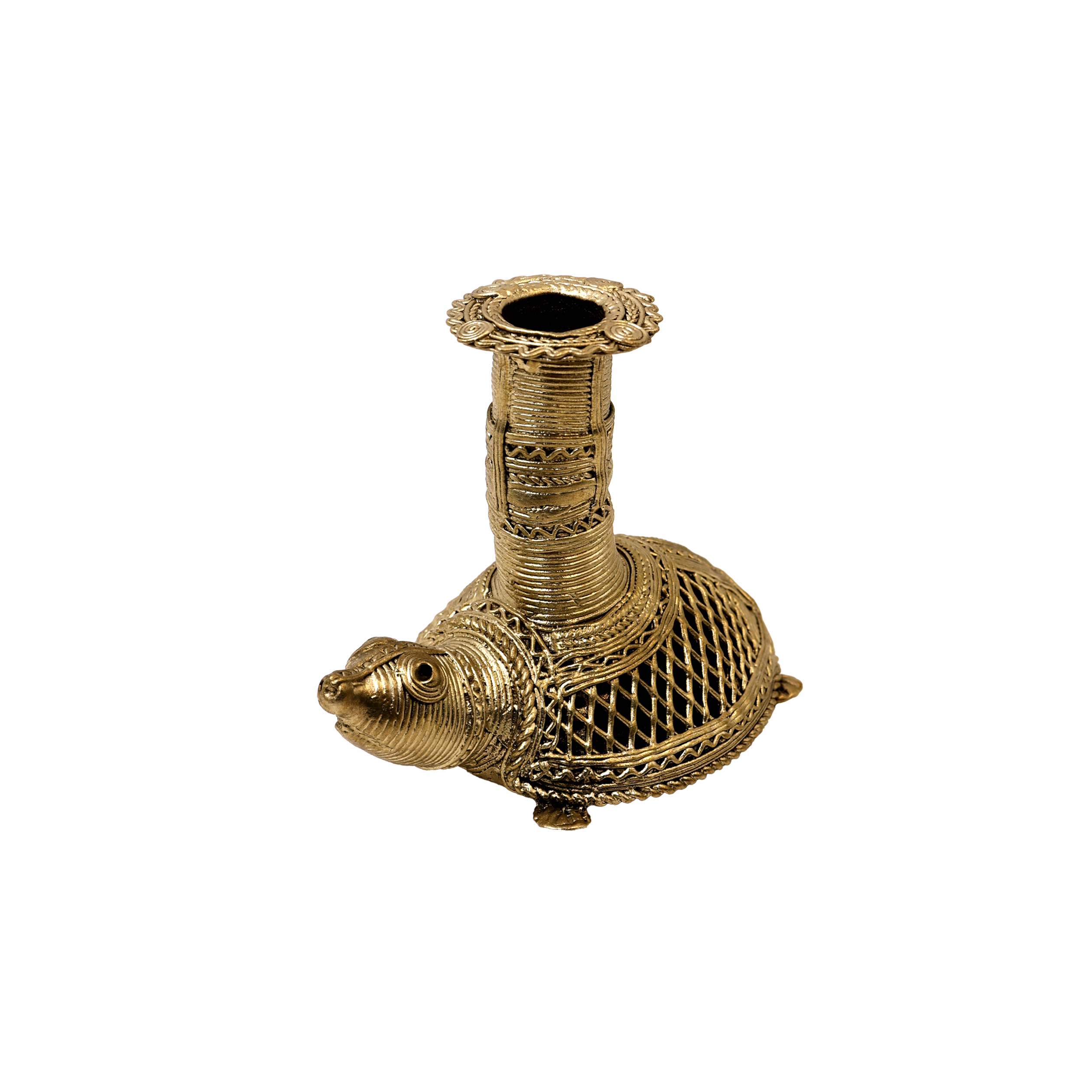 NET TORTOISE CANDLE STAND