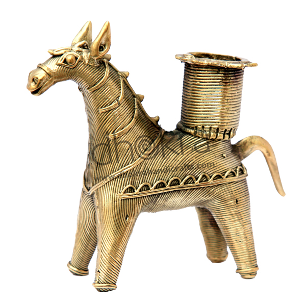 Candle Stand- Horse