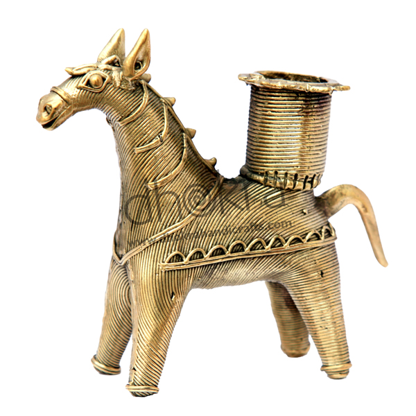 Candle Stand- Horse