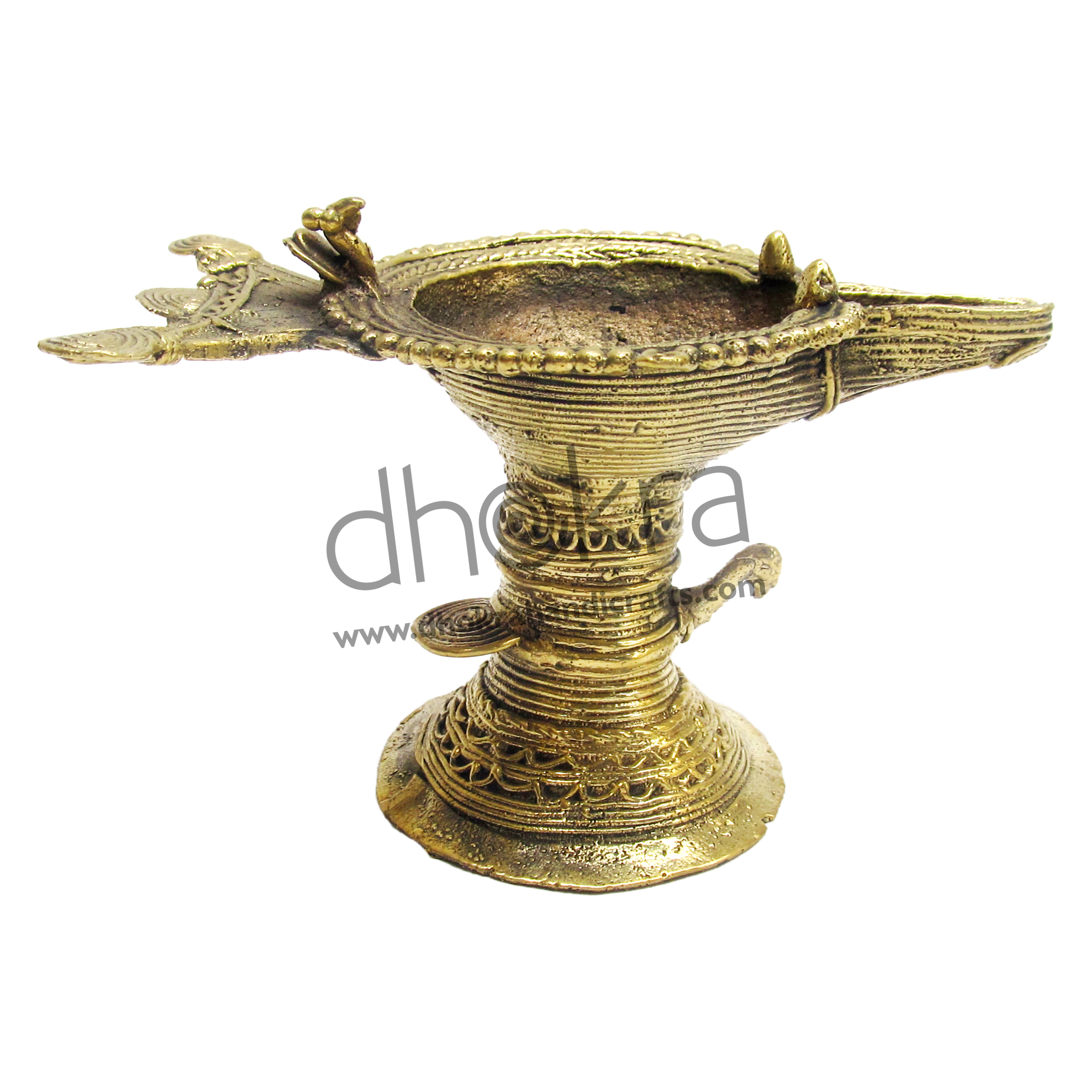 Classic Dhokra Diya Stand