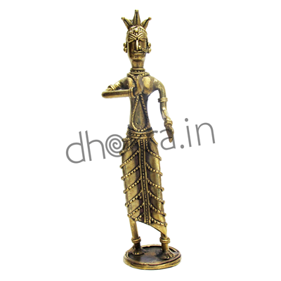 Dhokra Odissi Dancer | Dhokra statue online| Dhokra